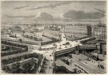 Transformaciones de París bajo el Segundo Imperio, París Haussmann: Place de l