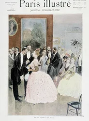 Un baile - en "Paris illustré"