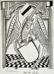 Unicornio - grabado del siglo XV