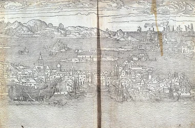 Venecia - en “Les Saintes Peregrinations” por Bernard de Breydenbach
