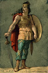 Vercingétorix (ca. 72-46 a. C.), líder galo