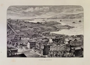 Vista de San Francisco en el siglo XIX