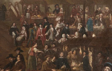 Vista del Grand Marche Verziere de Milán