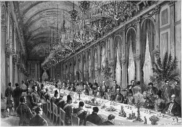 Visita del Shah de Persia a Francia