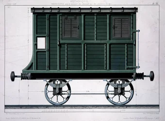 Coche establo del Ferrocarril Occidental
