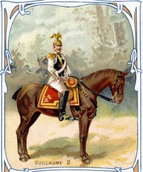 Guillermo II. Rey de Prusia y Emperador Alemán. 1859-1941.