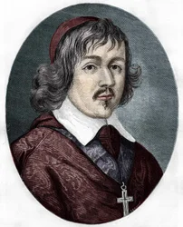 Retrato del Cardenal de Retz (Jean François Paul de Gondi) (1614-1679), coadjutor del Arzobispo de París, escritor y político francés.