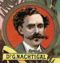 Retrato del Doctor Gustave Nachtigal, médico alemán del siglo XIX
