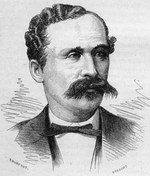 Retrato del Doctor Gustave Nachtigal, médico alemán del siglo XIX