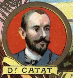 Retrato del Doctor Louis Catat, explorador francés del siglo XIX