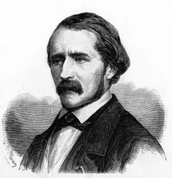 Retrato de Emile Saisset, filósofo francés. 1814-1863.