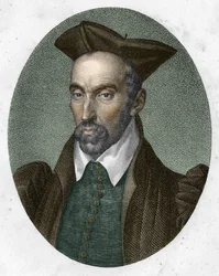 Retrato de Etienne Pasquier. Abogado, humanista e historiador francés (1529-1615).