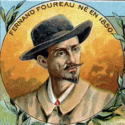 Retrato de Fernand Foureau. Explorador francés (1850-1914)