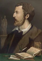 Retrato de Jerome Cardan en italiano Gerolamo Cardano (Cardanus Hieronymus) Médico, matemático, filósofo y astrólogo italiano (Pavía).