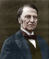 Retrato de Louis Blanc, político e historiador francés (1811-1882)