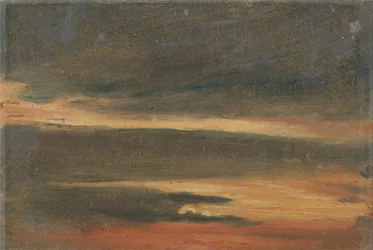 Nubes al atardecer