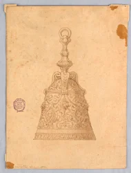 Dibujo, Diseño para una campana, siglos XVII-XIX