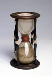Reloj de arena del siglo XVIII