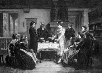 Un matrimonio protestante en Alsacia