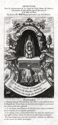 Adoración de la Virgen María, ca. 1850