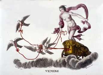Después de una ilustración de Raffaello Sanzio. Grabado del siglo XIX.