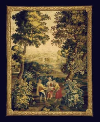 Un tapiz de Audenarde Teniers