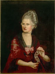 Anna Maria Mozart, c.1770 (óleo sobre lienzo)