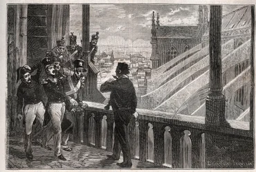 Atentados contra Luis Felipe I - La conspiración de las Torres de Notre-Dame el 4 de enero