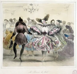 Baile: La reina del baile - siglo XIX