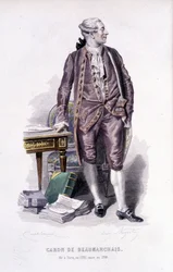 Barón de Beaumarchais (1732-1799)