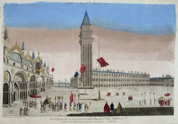 Basílica y Plaza de San Marcos en Venecia