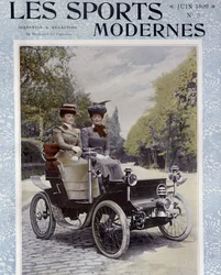 Carro de Dion-Bouton - en "Los Deportes Modernos", junio 1899