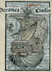 Carabela "La Pinta" de la expedición de Cristóbal Colón