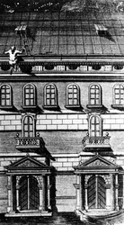 La fuga de Casanova de las prisiones de Venecia - en "Historia de mi fuga de las prisiones de la República de Venecia", Leipzig