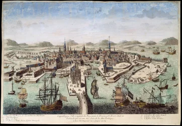 Copenhague, principios del siglo XVIII