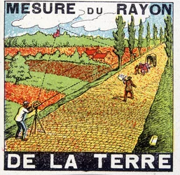 Prueba del radio de la Tierra