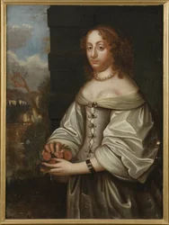 Retrato de la condesa palatina Eleonora Catherine de Zweibrücken