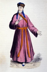 Padre Matteo Ricci (1552-1610), jesuita italiano, fundador de la misión católica en China