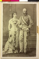 Francisco José I e Isabel de Austria