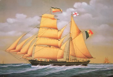 Goleta-brig italiana 