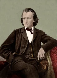 Johannes Brahms (1833-1897) compositor alemán