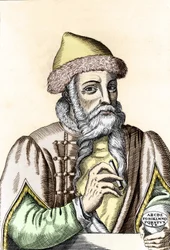 Johannes Gutenberg (1400-1468), impresor alemán.