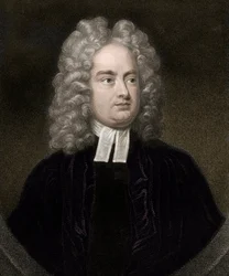 Jonathan Swift (1667-1745) - grabado - siglo XIX