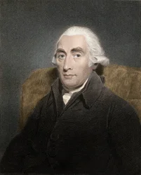 Retrato del químico escocés Joseph Black (1728-1799)