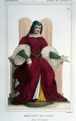 Margarita de Angulema o Navarra (1492 - 1549), hermana de Francisco I.