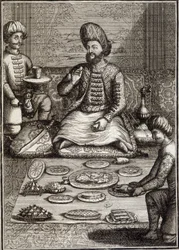 Méhemet Réza Beg, Embajador de Persia, principios del siglo XVIII