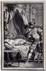 Mona Lisa - en "Cuentos y nuevas en verso" de Jean La Fontaine. 1762.