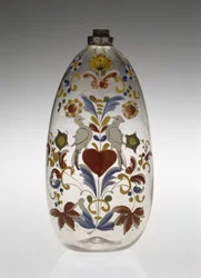 Botella de Enfermería o Medicamentos, c. 1750-1800