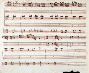 Página de la partitura musical de Gia si sa ch