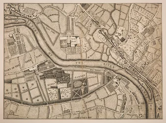 Plano de Richmond, Syon y Kew